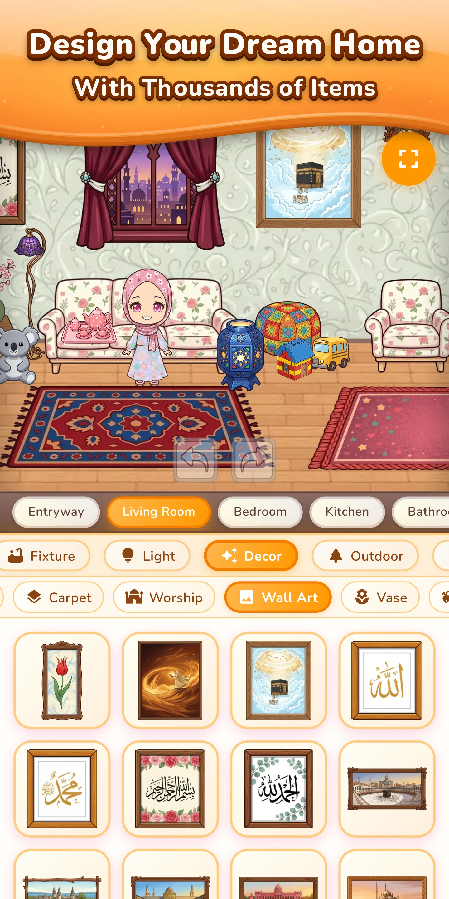 Modest Chibi: Muslim Dress Up screenshot