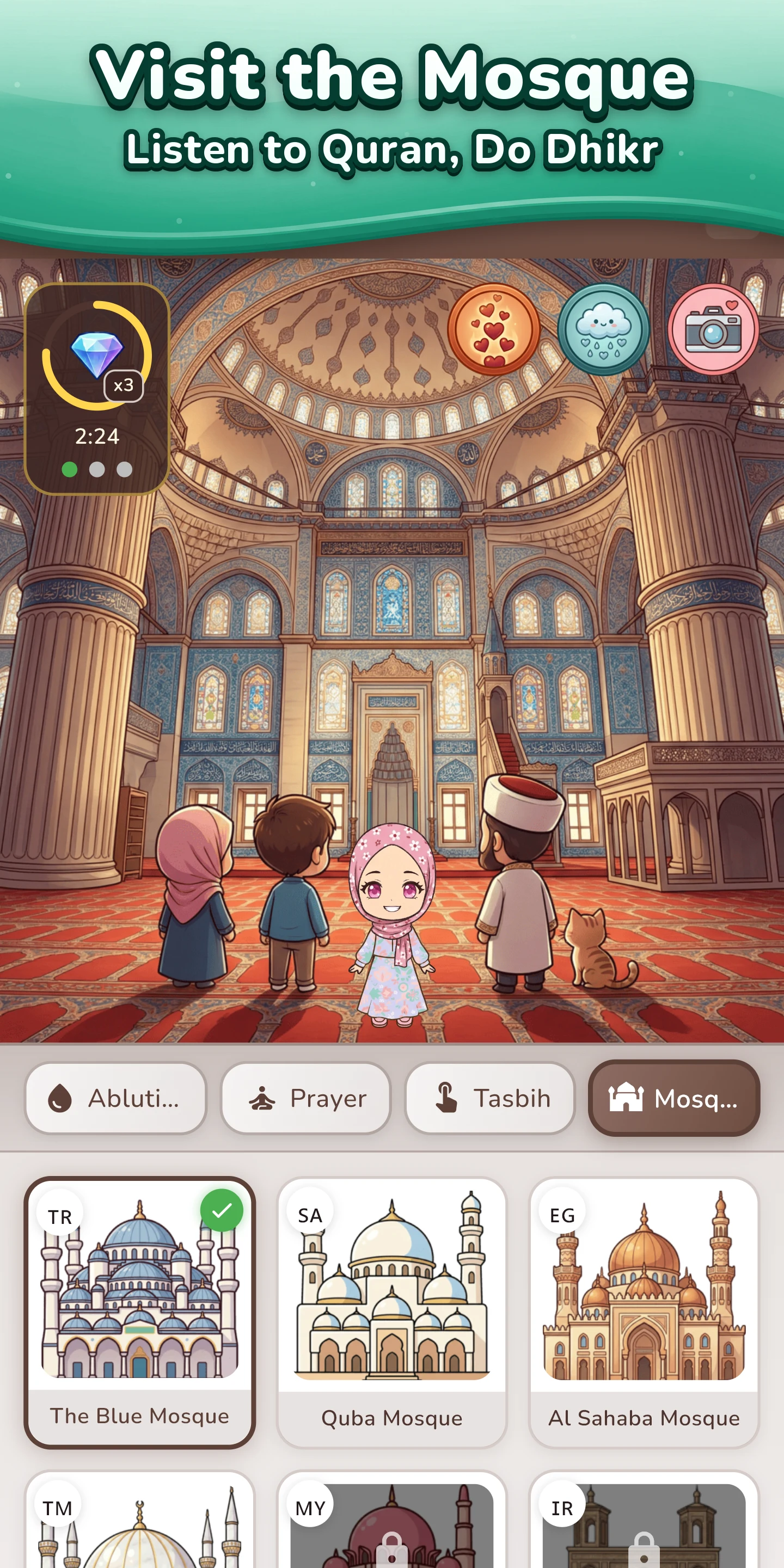 Modest Chibi: Muslim Dress Up screenshot